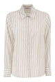 Peserico Cotton And Silk Organza Shirt