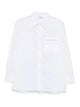 Peserico White Cotton Elastan Shirt