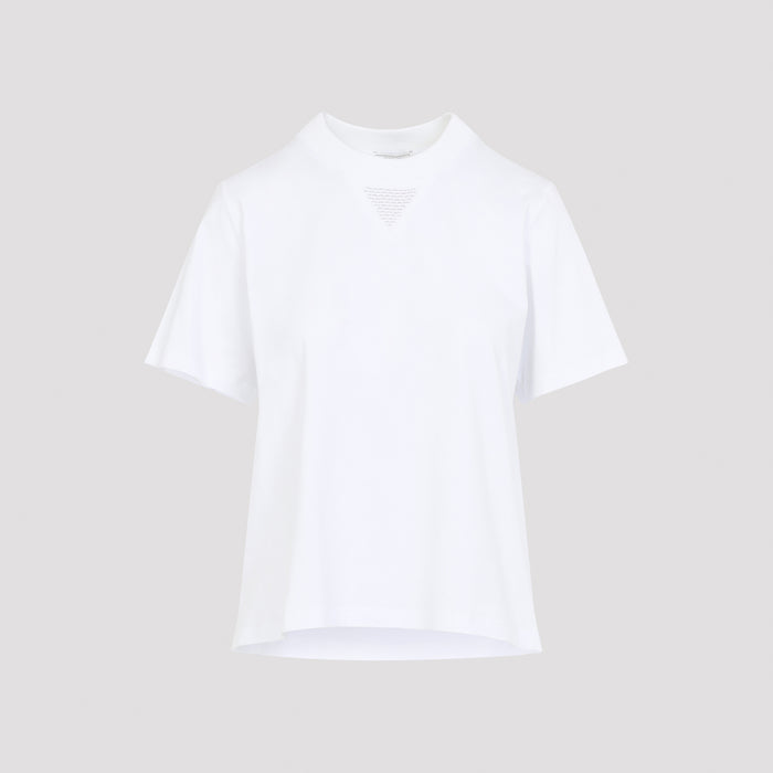 Peserico White Cotton T-Shirt