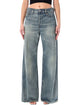 Diesel Medium Blue Wide Leg Jeans