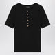Anine Bing  Black Short-Sleeved T-Shirt