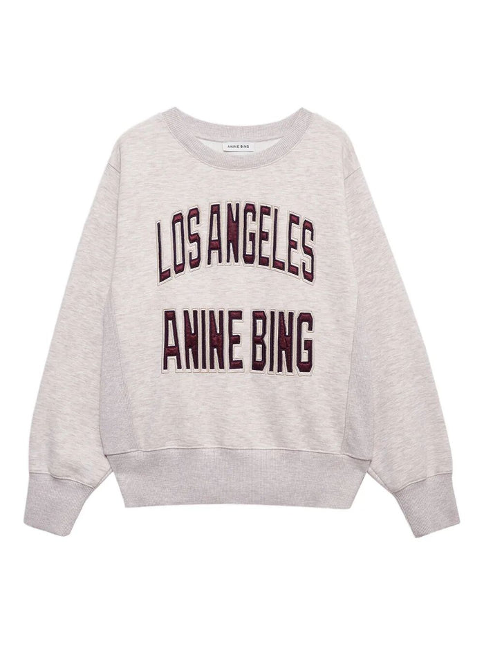 Anine Bing "Harry" Shrunken Sweatshirt La