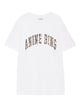 Anine Bing "Walker" Tee  Leopard