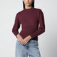 Anine Bing Burgundy Viscoseblend Knit Sweater