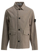 Stone Island Kids Grey Cotton Jacket