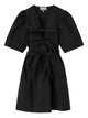 Ganni Black Organic Cotton Dress