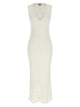 Ganni 'Cotton Crochet' Dress