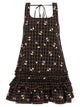 Ganni 'Check Flower' Dress