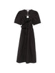 Ganni Organic Cotton Midi Dress