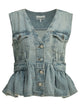 Ganni Denim Vest
