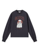 Ganni Long-Sleeve Sweatshirt