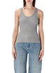 Ganni Cotton Rib Tank Top