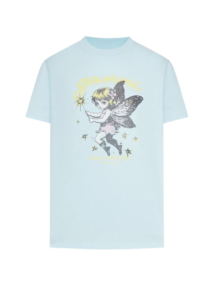 Ganni Organic Cotton T-Shirt