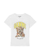 Ganni Baby Fit T-Shirt With Tiger