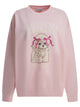 Ganni "Puddle" Crewneck Sweatshirt