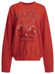Ganni "Cherries" Crewneck Sweatshirt