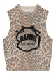 Ganni Graphic Wool Vest