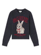 Ganni Wool Crewneck Sweater