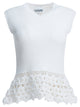Ganni Knitted Worked Vest
