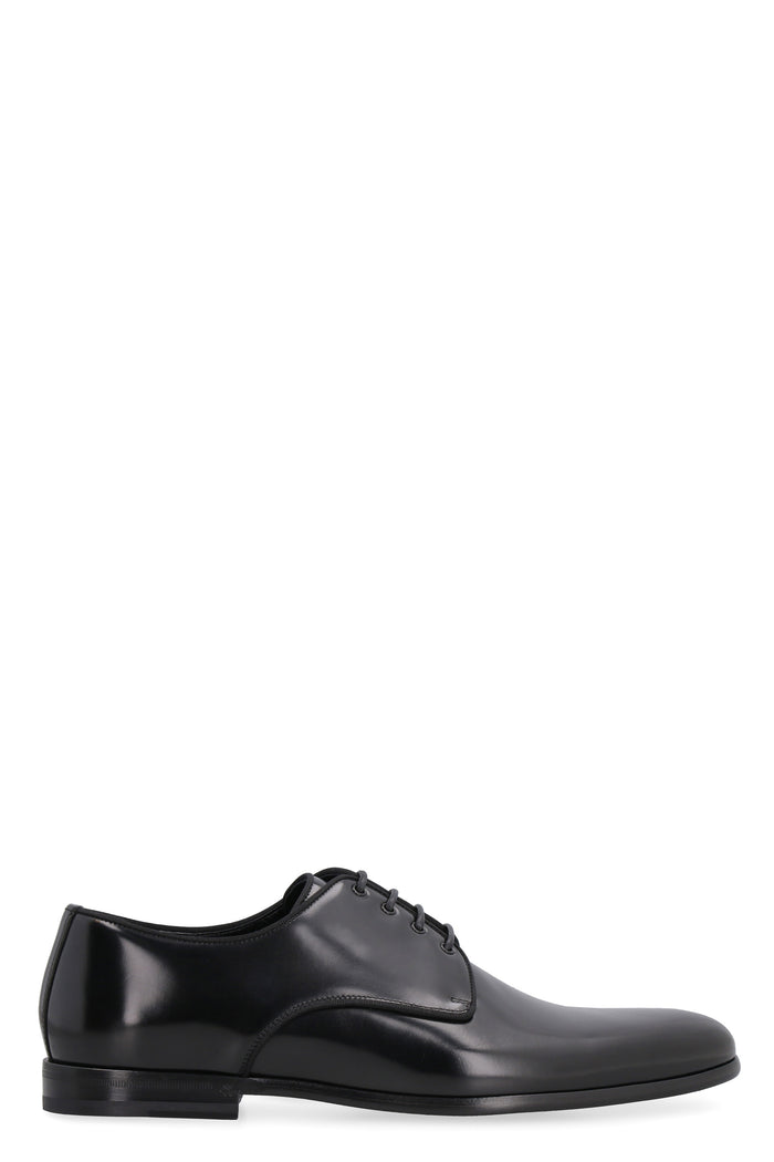Dolce & Gabbana Leather Lace-Up Derby Shoes