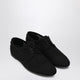Dolce & Gabbana  Black Woven Fabric Derby