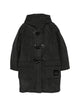 Ganni Hooded Toggle-Fastening Coat