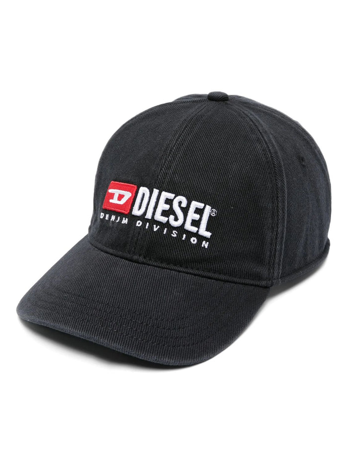 Diesel Diesel Logo-Embroidered Cotton Cap