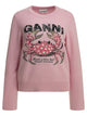 Ganni "Crab" Crewneck Sweater