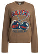 Ganni "Cherry" Crewneck Sweater