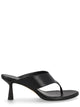 Aeyde Black Nappa Leather Cross Breed Lamb Leather Heels