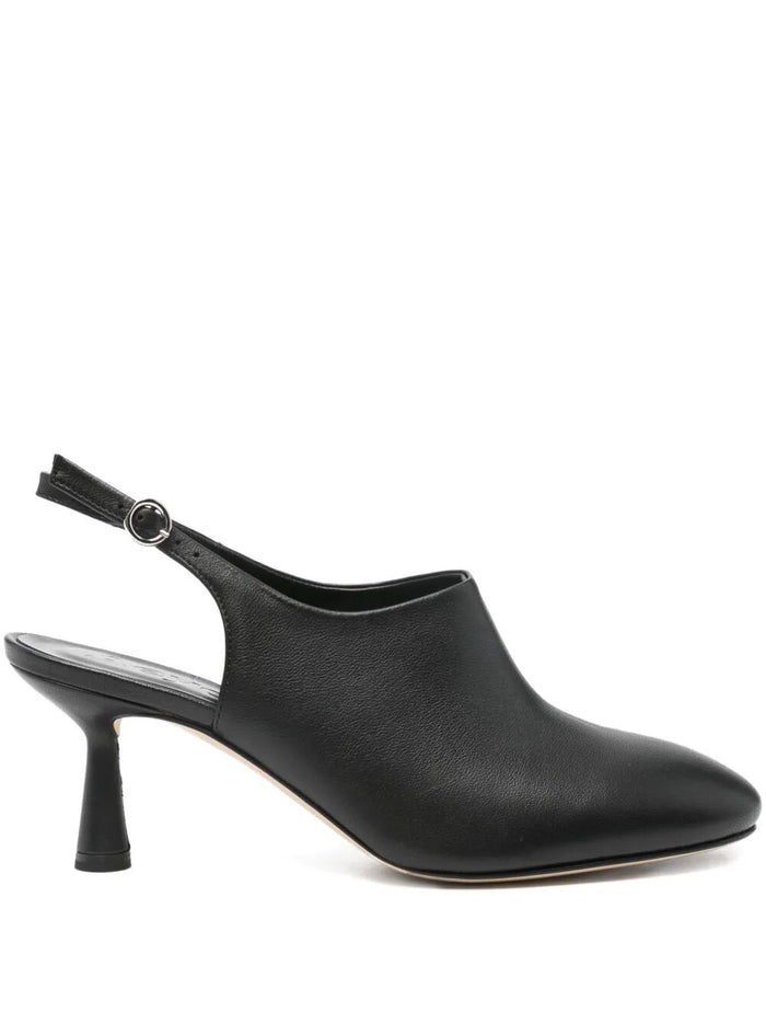 Aeyde "Malin" Heel Round Toe Pumps
