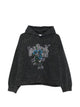 Ganni Graphic-Print Acid-Wash Hoodie