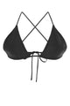 Philosophy Di Lorenzo Serafini Black Wool Blend Triangle Bra