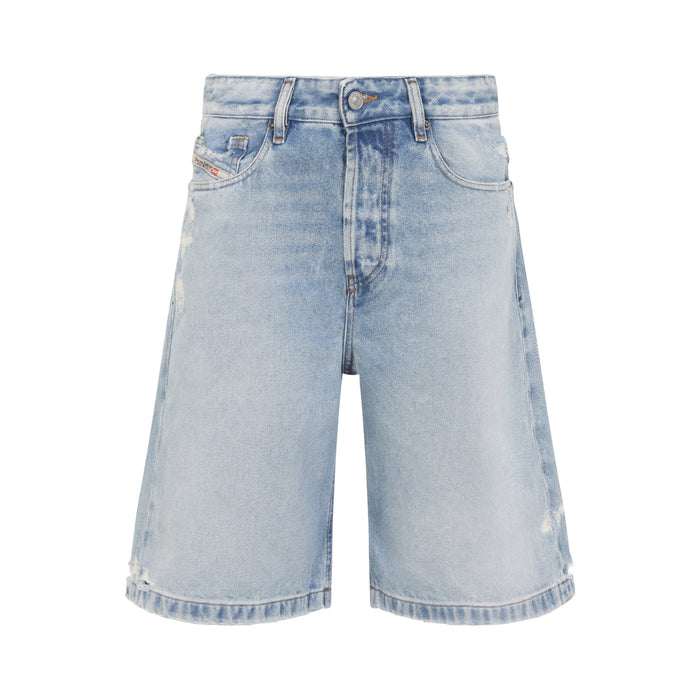 Diesel Blue De-Sire Cotton Shorts