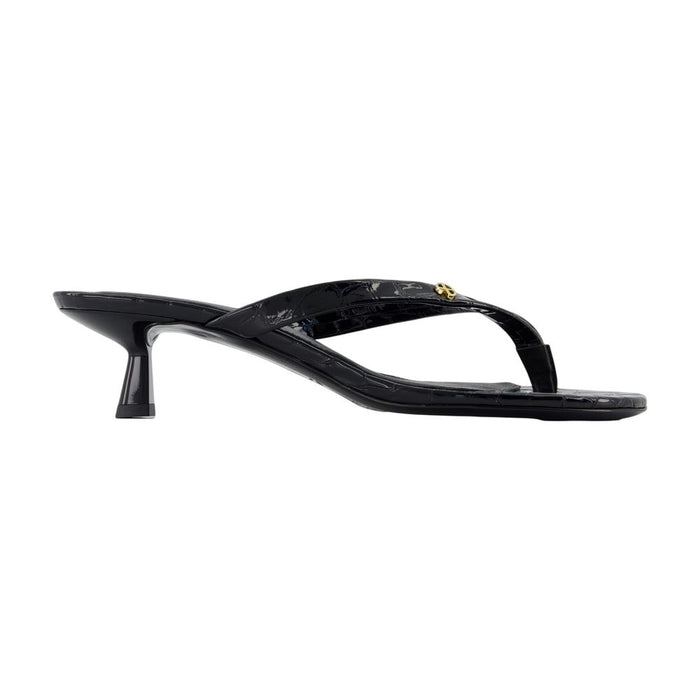 Anine Bing Noelle Sandals -  - Leather - Black