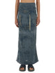 Diesel Demeganfsg Long Skirt