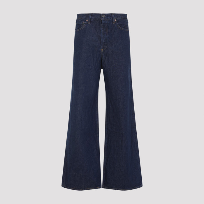 Agolde Blue Cotton Dame Jeans