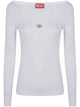 Diesel "T Bal Od" Deep Round Neck Tee