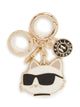 Karl Lagerfeld Chouppette Gold Keychain