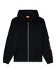 Diesel S-Boxt-Zip-Hood-Div Felpa