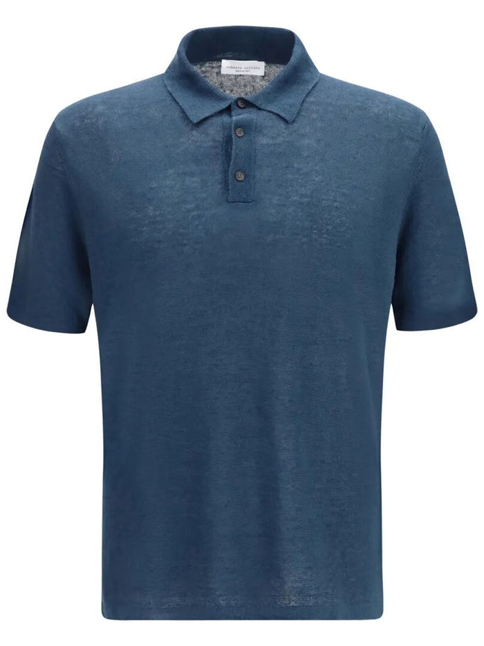Roberto Collina Linen Polo Shirt