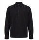 Diesel Black Modal Viscose Linen Sweater