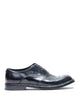 Dolce & Gabbana Black Leather Laced Up Shoes