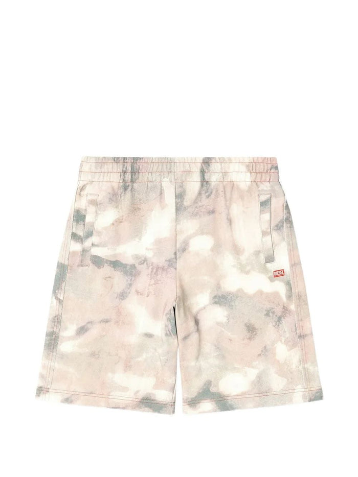 Diesel Diesel P-Crone Abstract-Pattern Shorts