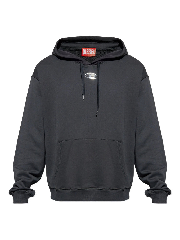 Diesel Diesel S-Norm-Hood-Iod Cotton Hoodie