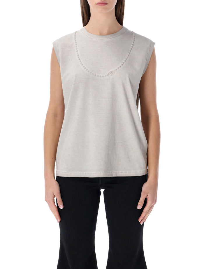 Diesel Diesel T-Embej Sleeveless Cotton T-Shirt