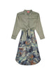 Diesel Patterned Viscose Elastane Dress