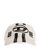 Diesel Beige Cotton Logo Patch Hat