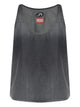 Diesel Grey Cotton Lyocell Modal T-Shirt