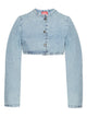 Diesel Light Blue Cotton T-Shirt